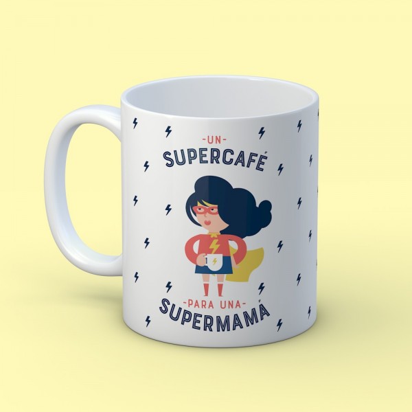 Taza “Supermamá” 