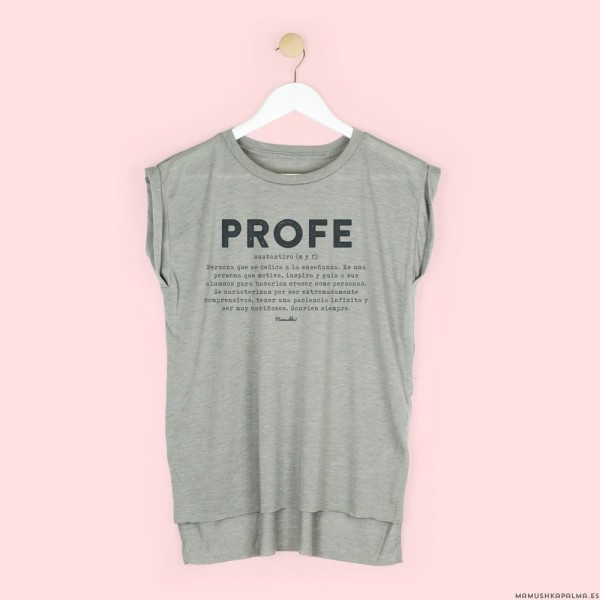 Camiseta chica "Profe definición"