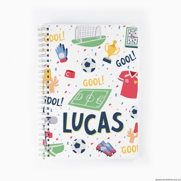 Cuaderno Fútbol