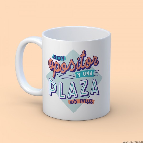 Taza “Soy opositor”