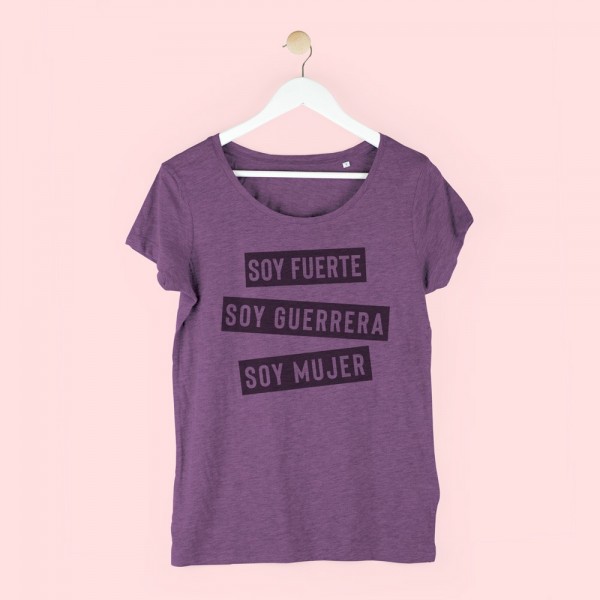 Camiseta personalizada “Soy mujer”