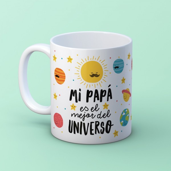 Taza “Papá universo”