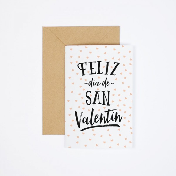 Postal “Feliz San Valentín”