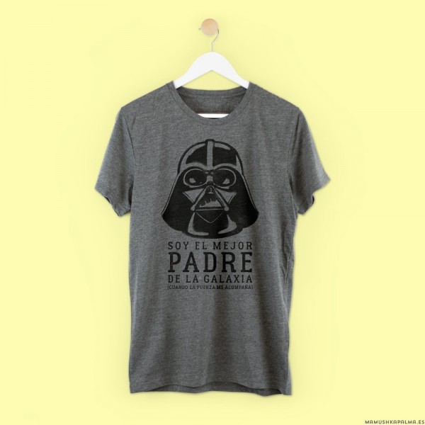 Camiseta “Soy el mejor padre de la galaxia”