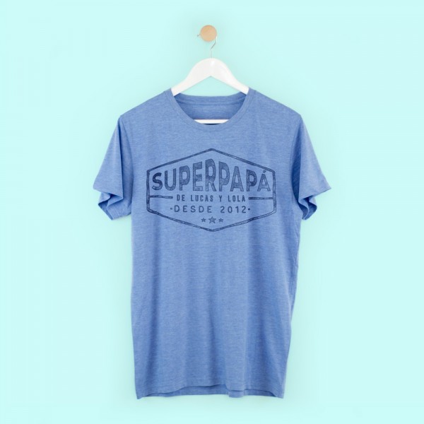 Camiseta personalizada “Superpapá”