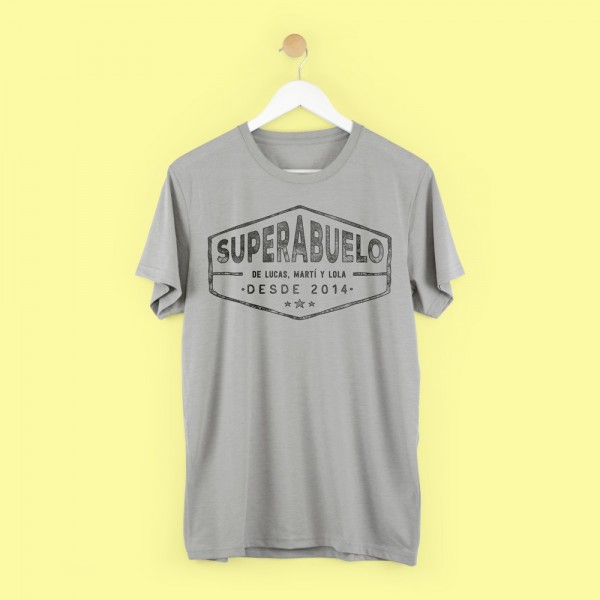 Camiseta personalizada “Superabuelo”