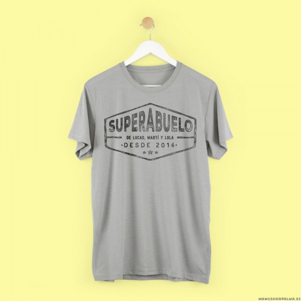 Camiseta personalizada “Superabuelo”